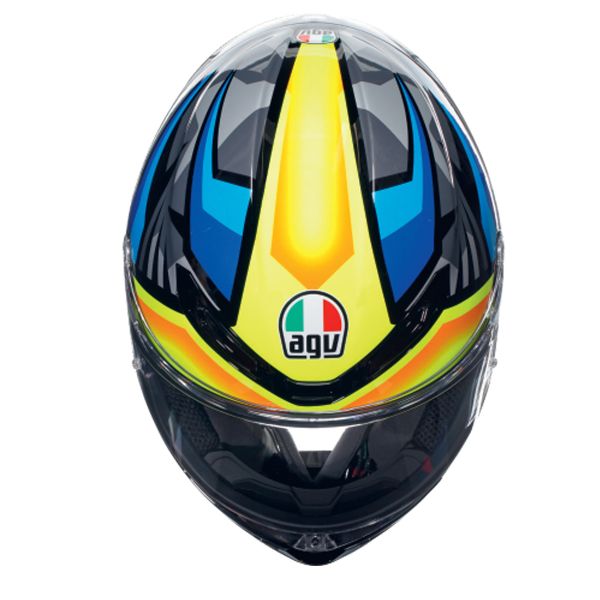 AGV K6 S Multi Joan Black Blue Yellow