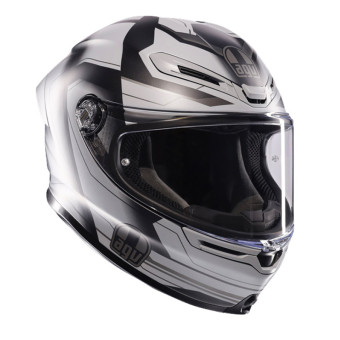 AGV K6 S Ultrasonic Matt Black Grey + Kit Bluetooth Lokui K30
