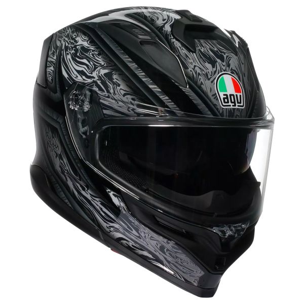 Integral AGV K7 Damascus Black Silver
