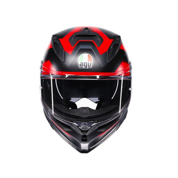 AGV K7 Glimpse Matt Black Red