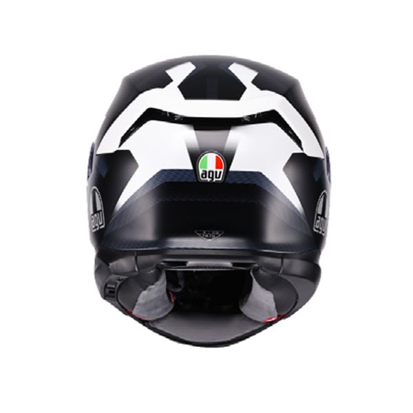 AGV K7 Glimpse Matt Black White