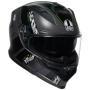 Casque Integral AGV K7 Kyber Matt Grey Yellow Fluo