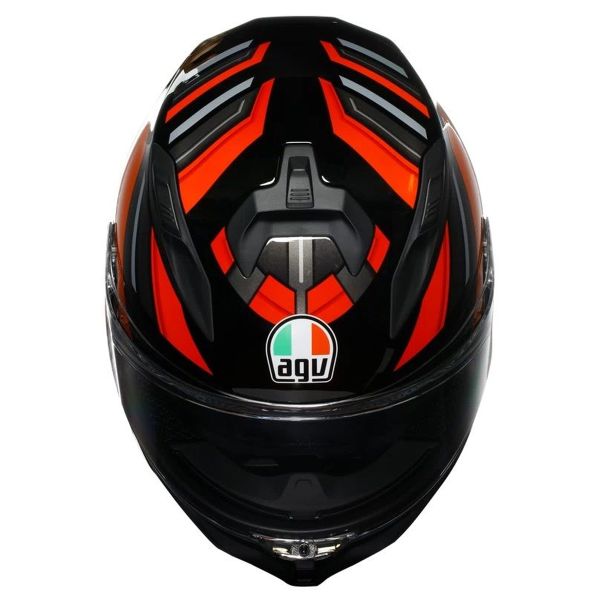 AGV K7 Taurax Black Red