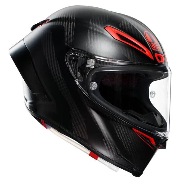 Integral AGV Pista GP RR Intrepido Matt Carbon Black Red Integral AGV Pista GP RR Intrepido Matt Carbon Black Red