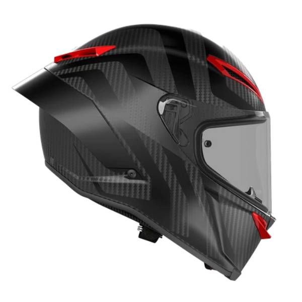 AGV Pista GP RR Intrepido Matt Carbon Black Red