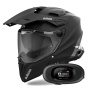 Casque Integral Airoh Commander 2 Color Black Matt + Kit bluetooth 5R Lite Solo