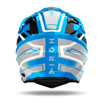 Airoh Commander 2 Mavick Cerulean Blue + Kit Bluetooth BT Mini