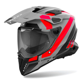 Airoh Commander 2 Mavick Orange Matt + Kit bluetooth 5R Lite Solo