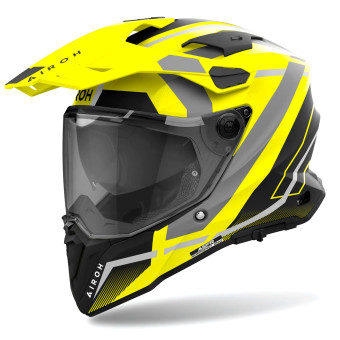 Airoh Commander 2 Mavick Yellow Matt + Kit Bluetooth 5S Solo