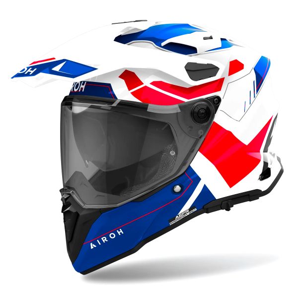 Airoh Commander 2 Reveal Blue Red + Kit Bluetooth 5S Solo