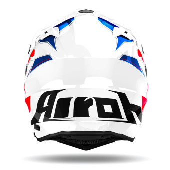 Airoh Commander 2 Reveal Blue Red + Kit Bluetooth BT Mini