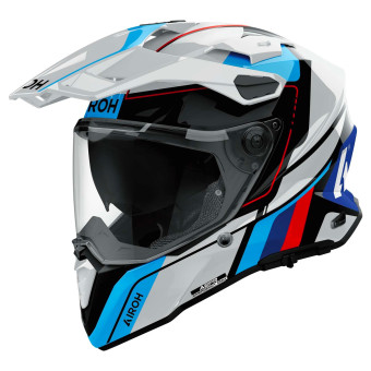 Integral Airoh Commander 2 Skip White Red Gloss
