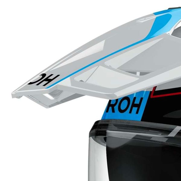 Airoh Commander 2 Skip White Red Gloss