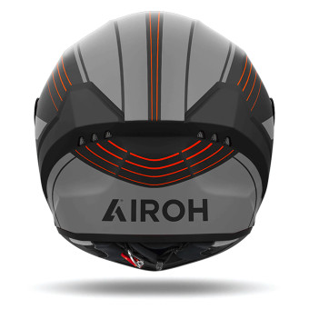 Airoh Connor Achieve Orange Matt + Kit bluetooth 5R Lite Solo