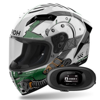 Integral Airoh Connor Alligator + Kit bluetooth 5R Lite Solo