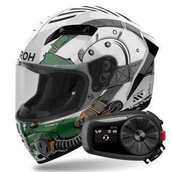 Integral Airoh Connor Alligator + Kit Bluetooth 5S Solo