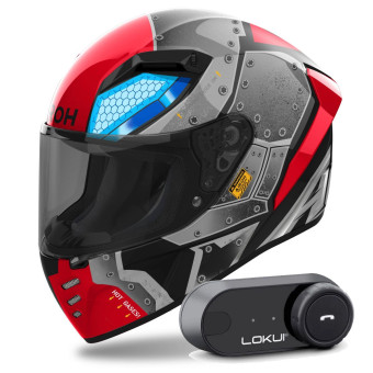 Integral Airoh Connor Bot + Kit Bluetooth Lokui K30