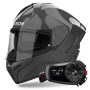 Casque Integral Airoh Matryx Color Dark Grey + Kit Bluetooth 5S Solo