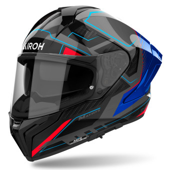 Integral Airoh Matryx Rocket Blue Red