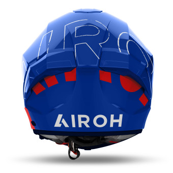 Airoh Matryx Scope Blue Red + Kit Bluetooth BT Mini