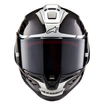 Alpinestars Supertech R10 Element Black Carbon Silver Black Glossy