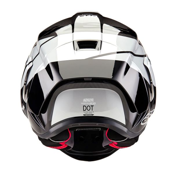 Alpinestars Supertech R10 Element Black Carbon Silver Black Glossy