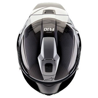 Alpinestars Supertech R10 Element Black Carbon Silver Black Glossy