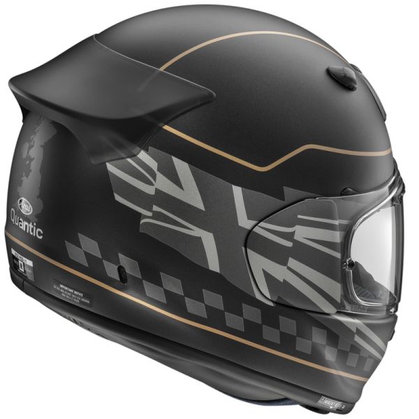 Arai Quantic Dark Citizen + Kit Bluetooth BT Mini