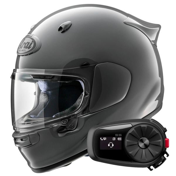 Integral Arai Quantic Modern Grey + Kit Bluetooth 5S Solo
