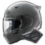 Casque Integral Arai Quantic Modern Grey + Kit Bluetooth BT Mini