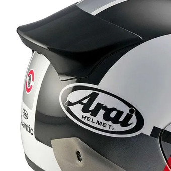 Arai Quantic Nation DE Black White Red Yellow