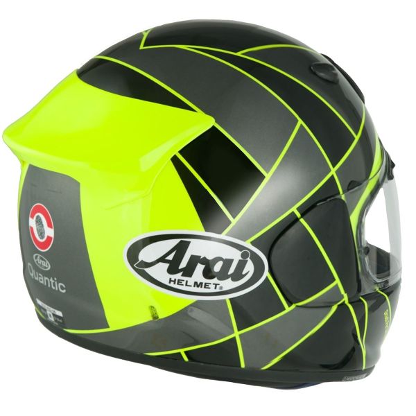 Arai Quantic Peak Yellow