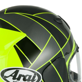 Arai Quantic Peak Yellow