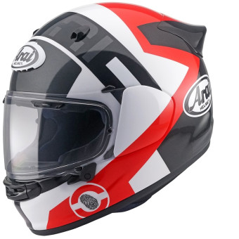 Arai Quantic Space Red + Kit bluetooth ACS10
