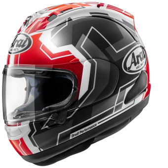 Arai RX-7V Evo JR65 Red + Kit Bluetooth 5S Solo