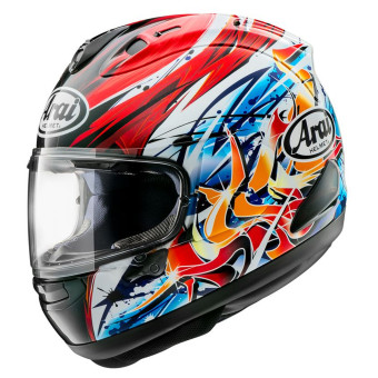 Casque Integral Arai RX-7V Evo Nagashima Cyan Casque Integral Arai RX-7V Evo Nagashima Cyan