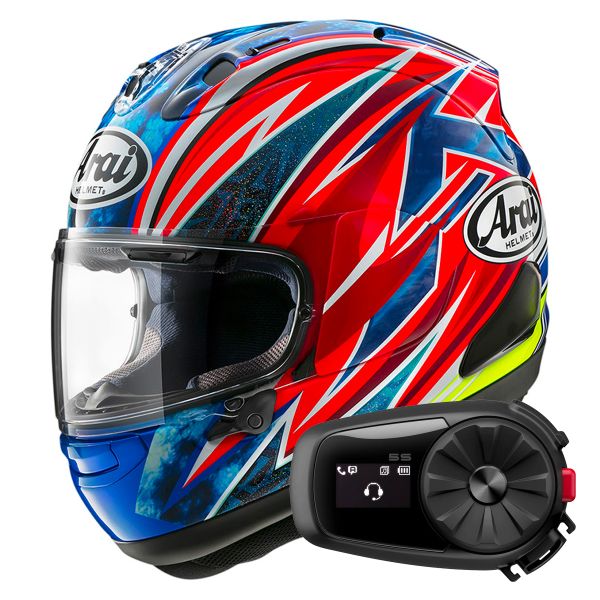 Integral Arai RX-7V Evo Ogura 23 + Kit Bluetooth 5S Solo
