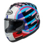 Casque Integral Arai RX-7V Evo Spectre Cyan