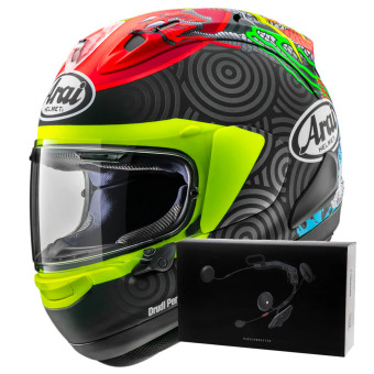 Integral Arai RX-7V Evo Tatsuki + Kit bluetooth ACS10