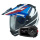 Pack Tour-X5 Africa Twin Blue White Black + Kit Bluetooth 5S Solo