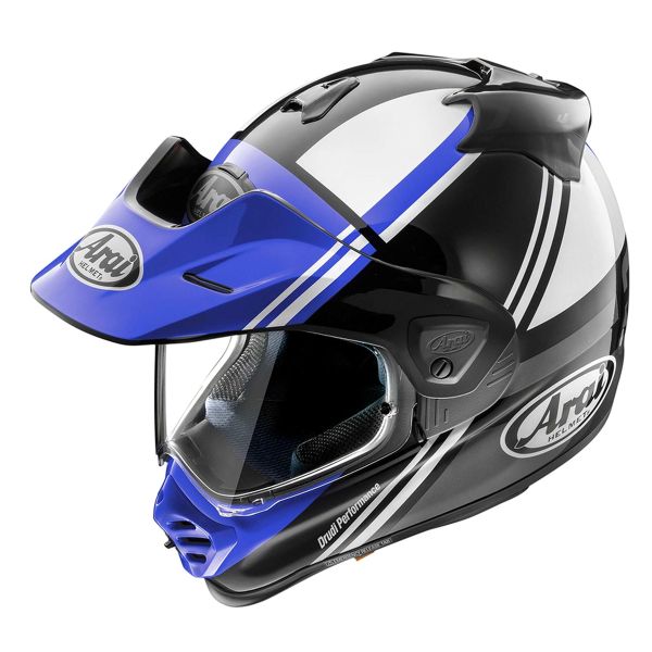 Arai Tour-X5 Cosmic Blue White Black + Kit Bluetooth 5S Solo
