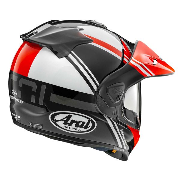 Arai Tour-X5 Cosmic Red White Black + Kit Bluetooth 5S Solo