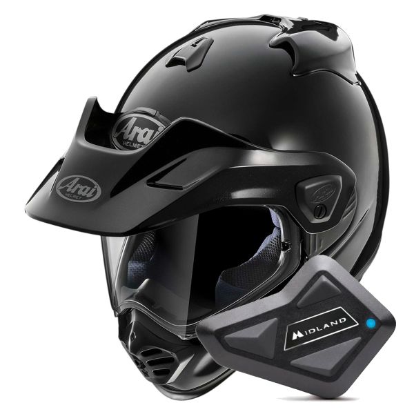 Integral Arai Tour-X5 Diamond Black + Kit Bluetooth BT Mini