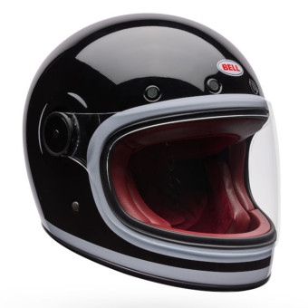Casque Integral Bell Bullit GT Lane Black White Casque Integral Bell Bullit GT Lane Black White