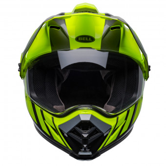 Bell MX-9 Dash Hi-Viz Yellow Grey