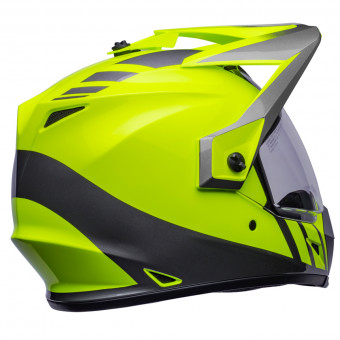Bell MX-9 Dash Hi-Viz Yellow Grey