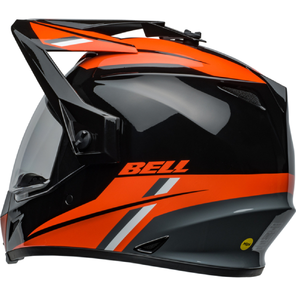 Bell MX-9 Adventure Mips Alpine Gloss Black Orange