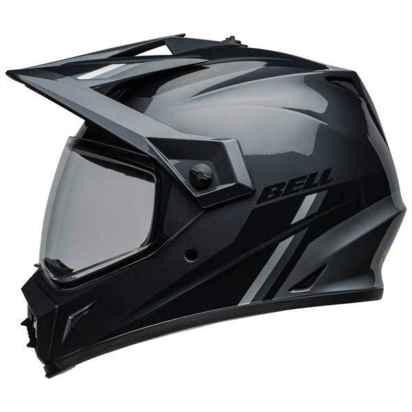 Bell MX-9 Adventure Mips Alpine Gloss Charcoal Silver