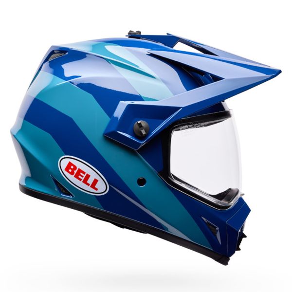 Bell MX-9 Adventure Mips Motion Blue