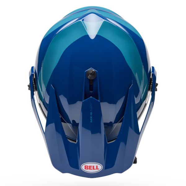 Bell MX-9 Adventure Mips Motion Blue